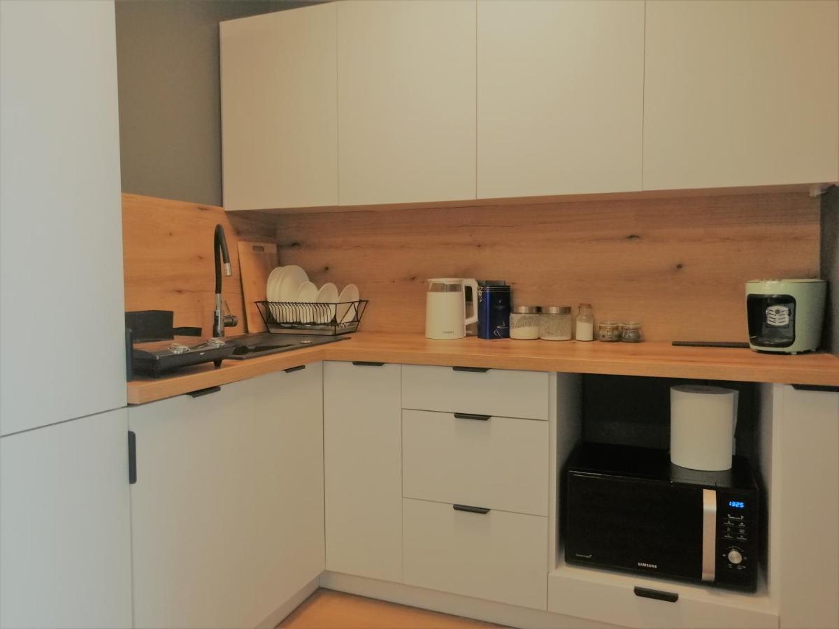 Ferienwohnung Nadmorski Apartament Gdansk Przy Plazy Exterior foto